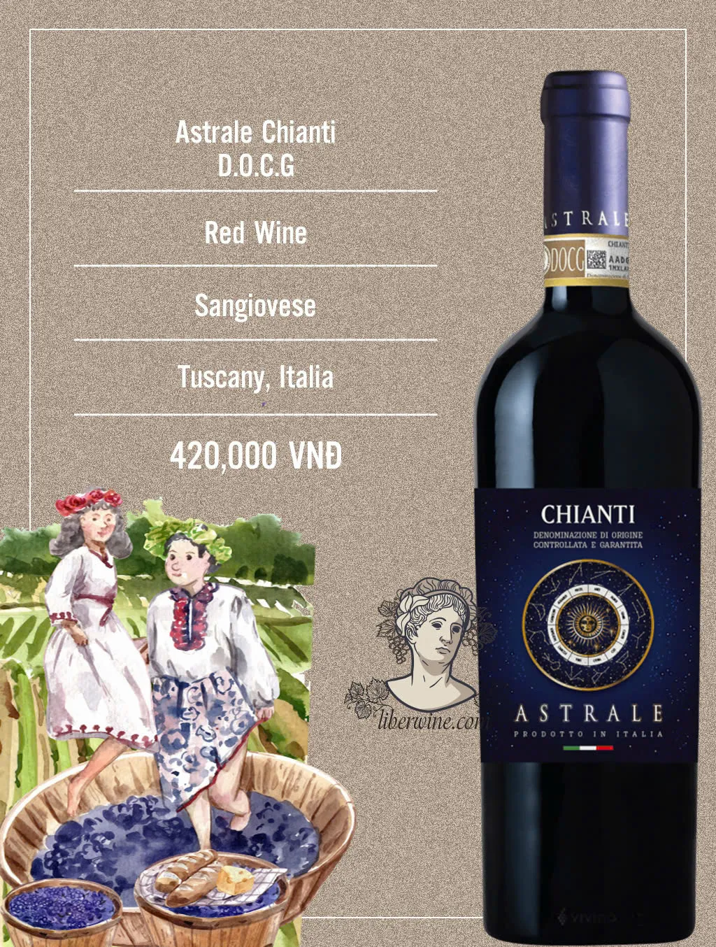 Vang đỏ Astrale Chianti